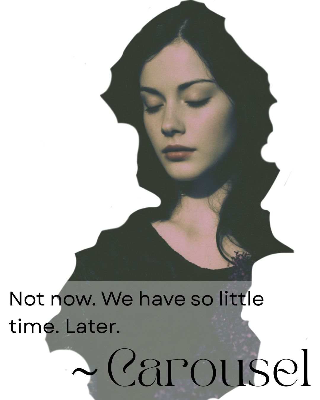 Not now. Later.